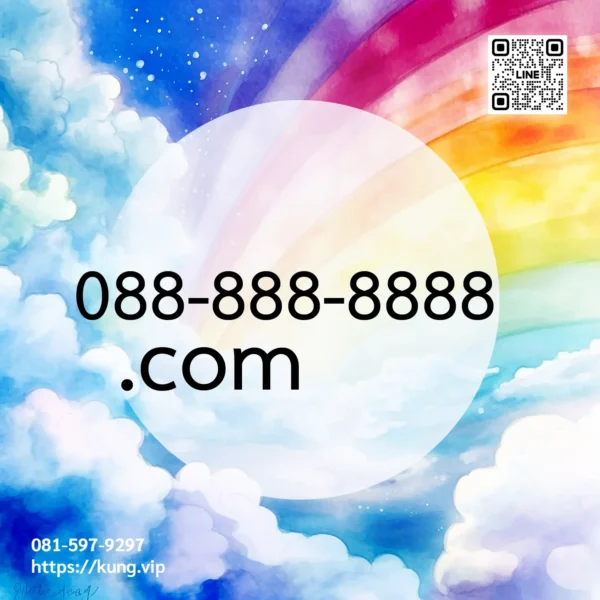 mr.kung sell domain premium 088-888-8888.com