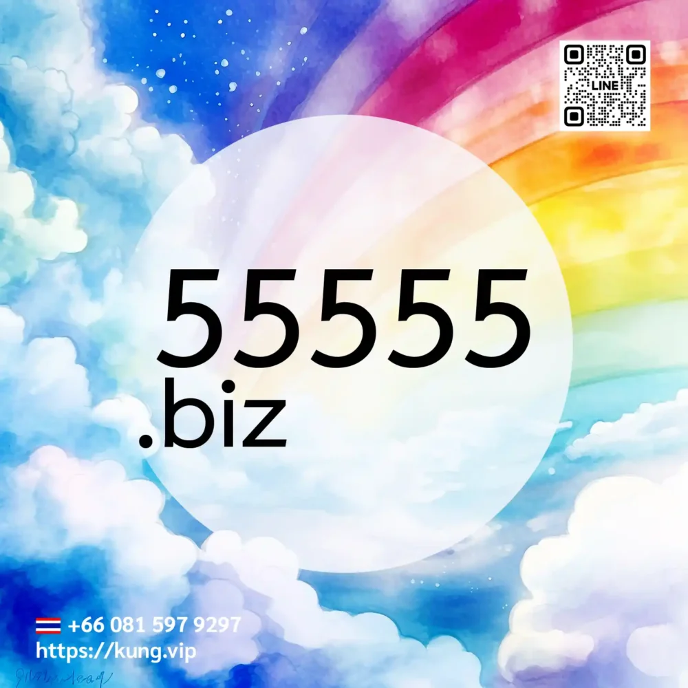 mr.kung sell domain premium 55555.biz